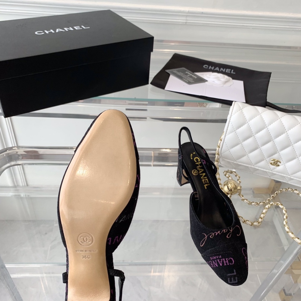 Chanel sandals 6.5cm