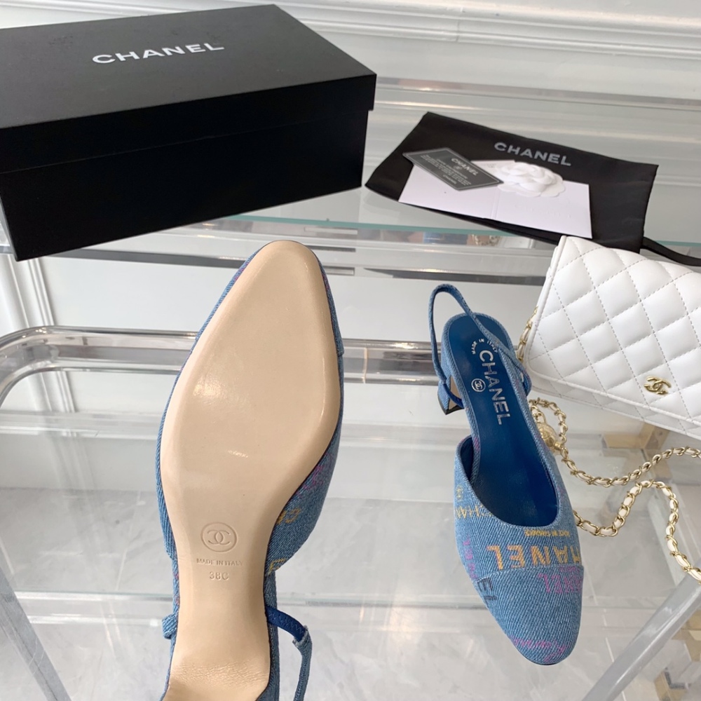 Chanel sandals 6.5cm