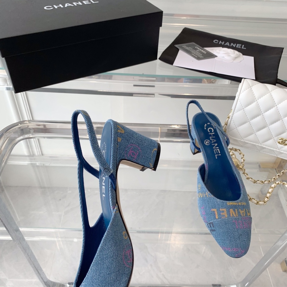 Chanel sandals 6.5cm
