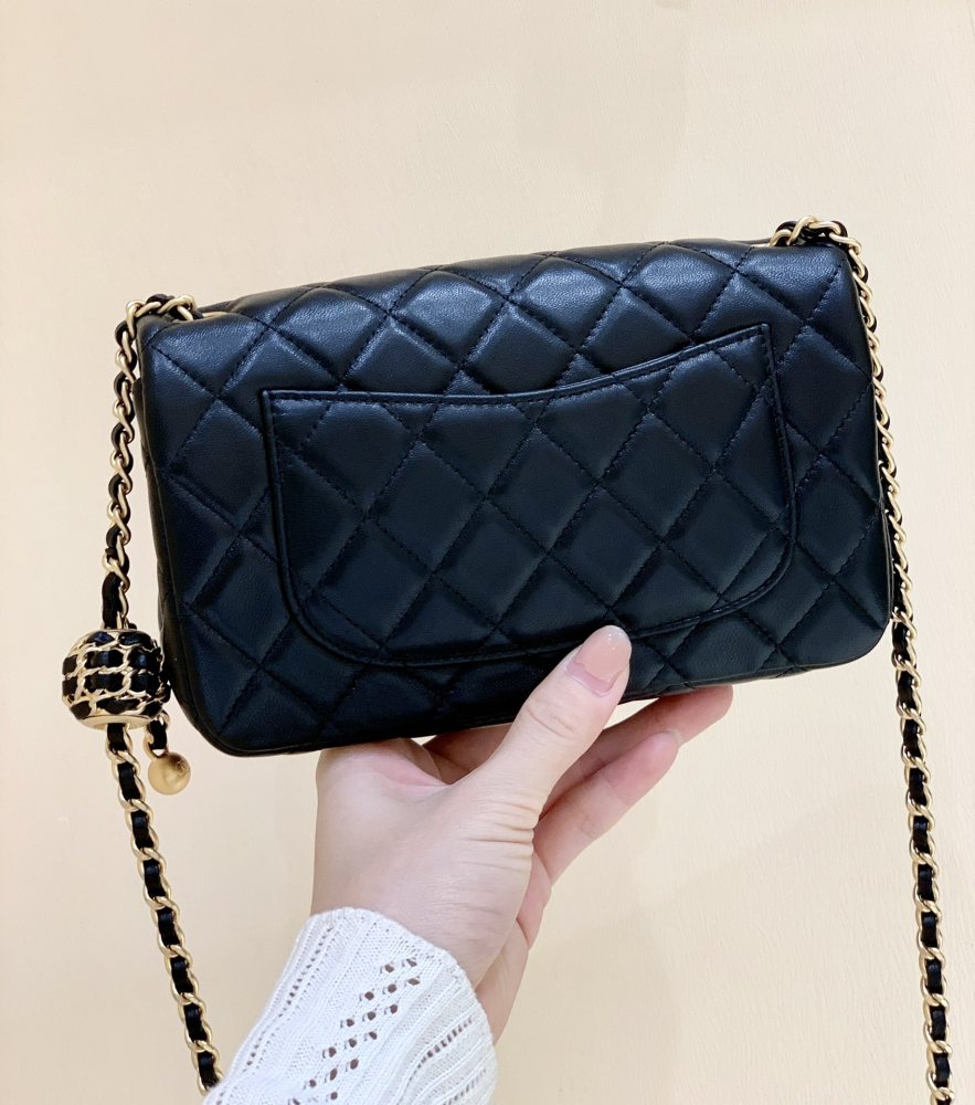 Chanel  23C cf mini Classic flap bag 1787 Mirror Boutique