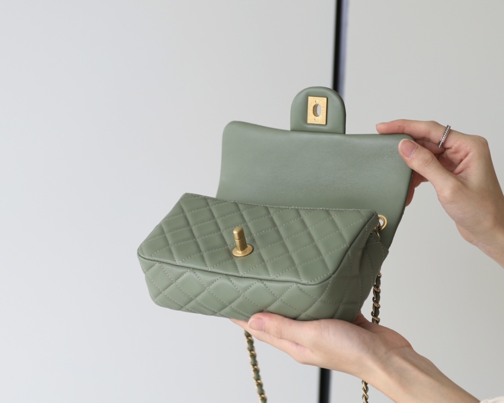 Chanel  23C cf mini Classic flap bag 1787 Mirror Boutique