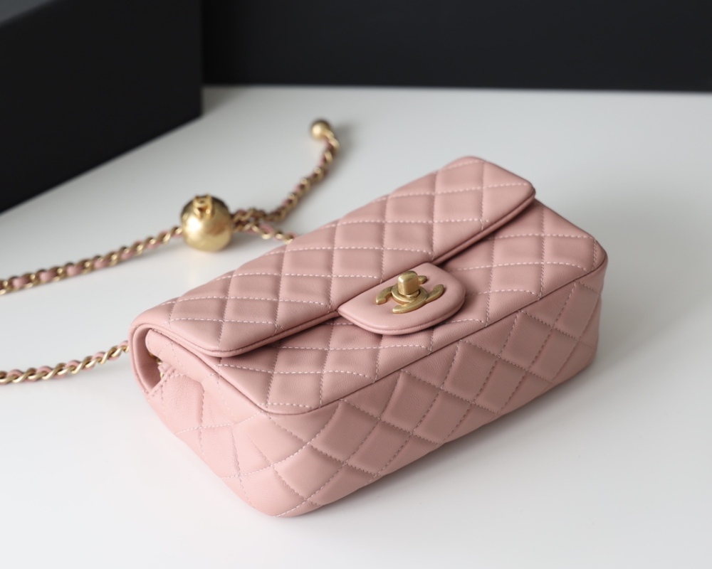 Chanel  23C cf mini Classic flap bag 1787 Mirror Boutique