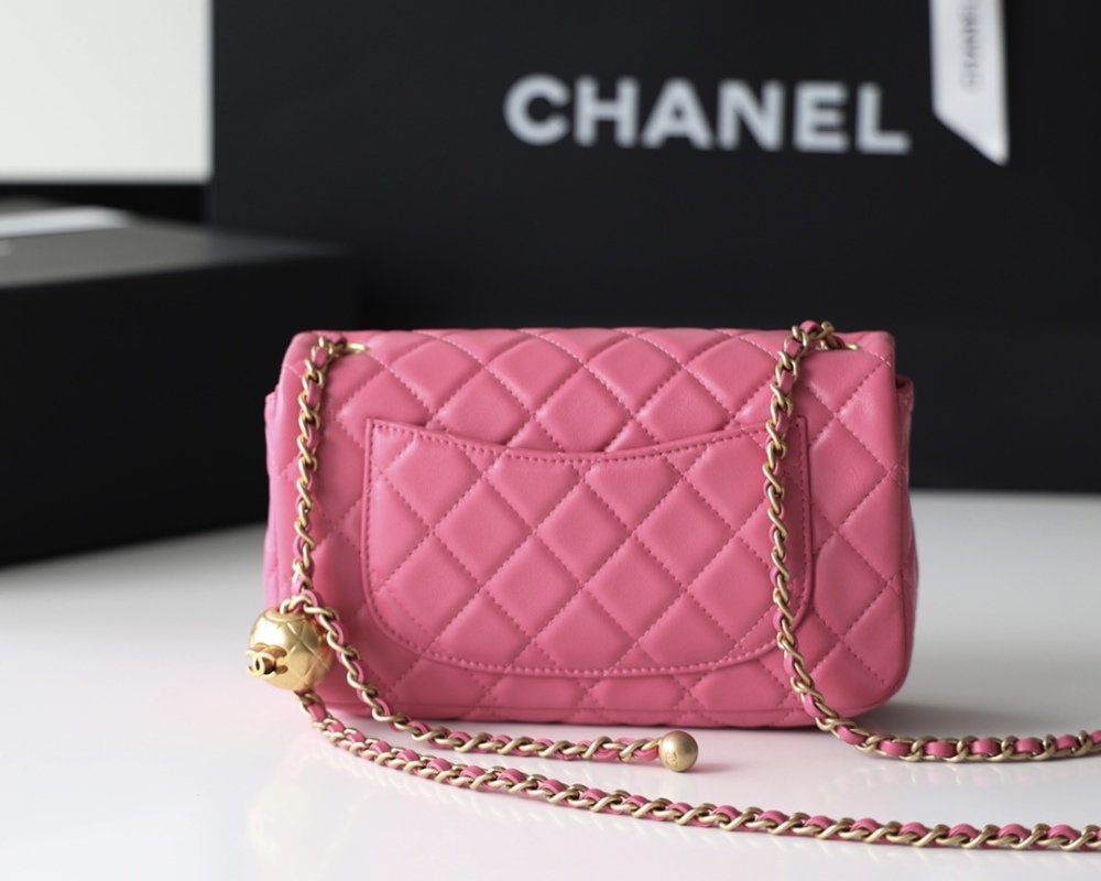 Chanel  23C cf mini Classic flap bag 1787 Mirror Boutique