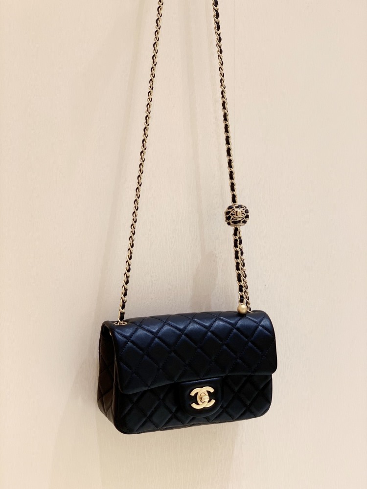 Chanel  23C cf mini Classic flap bag 1787 Mirror Boutique