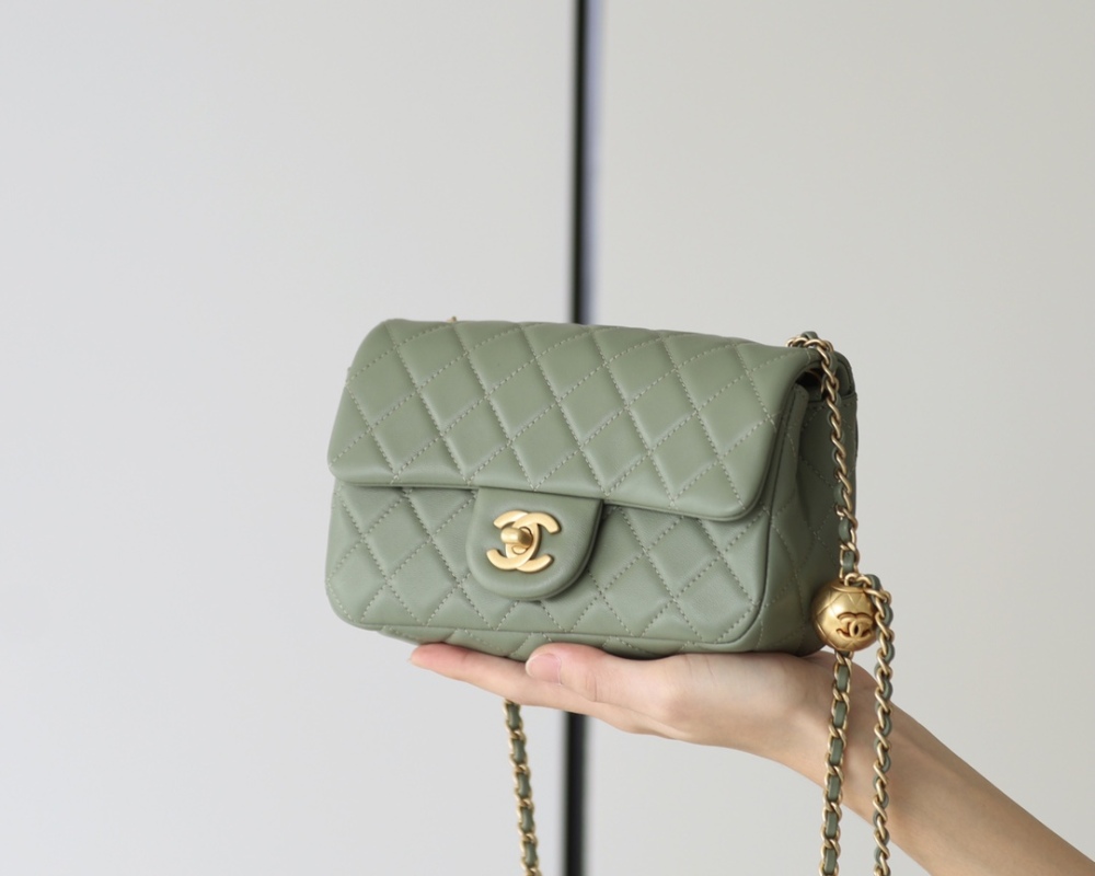 Chanel  23C cf mini Classic flap bag 1787 Mirror Boutique