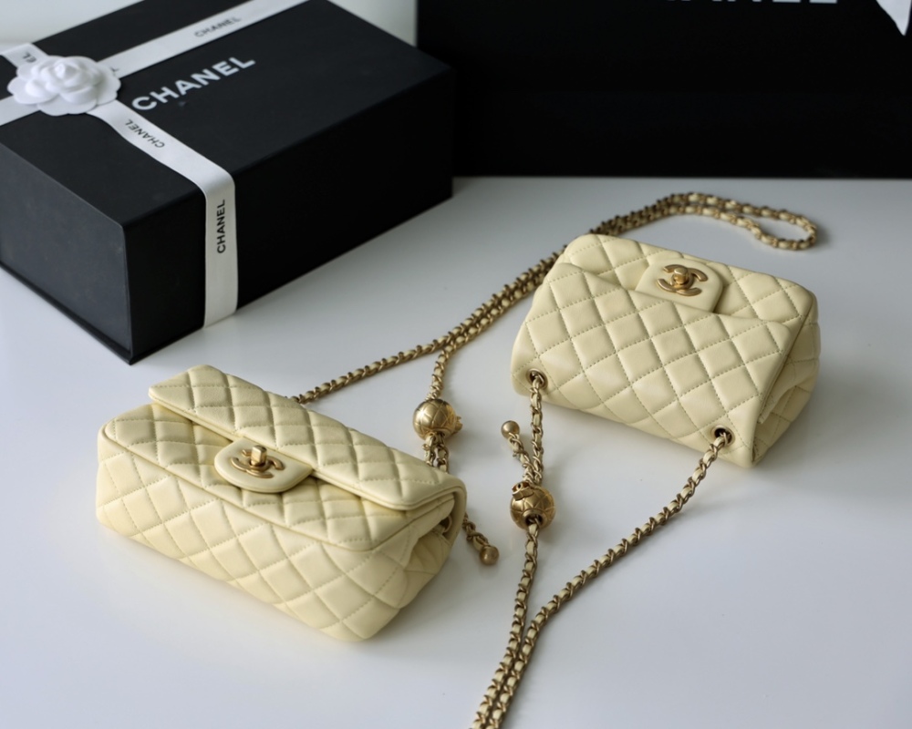 Chanel  23C cf mini Classic flap bag 1786 Mirror Boutique