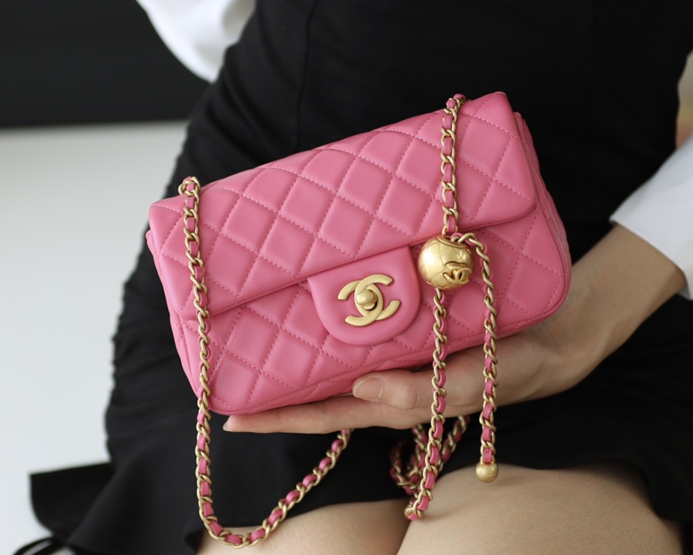 Chanel  23C cf mini Classic flap bag 1787 Mirror Boutique