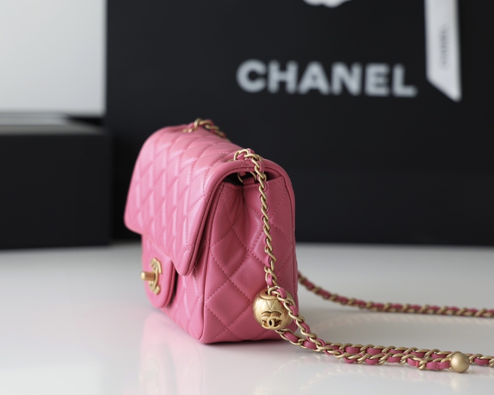 Chanel  23C cf mini Classic flap bag 1786 Mirror Boutique