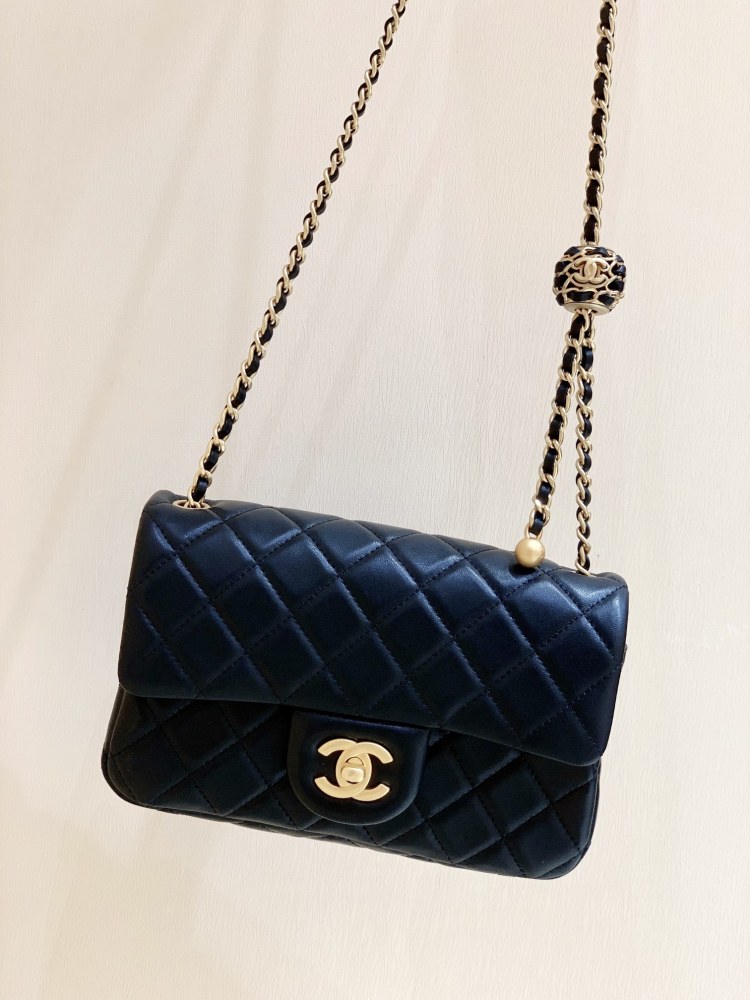 Chanel  23C cf mini Classic flap bag 1787 Mirror Boutique