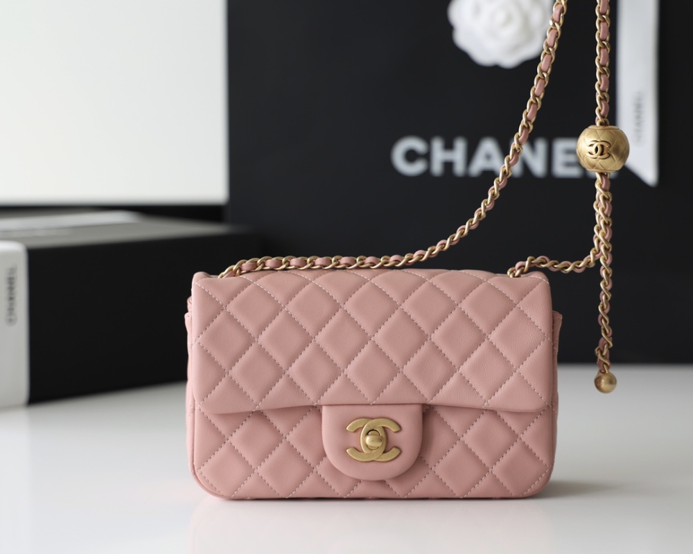 Chanel  23C cf mini Classic flap bag 1787 Mirror Boutique
