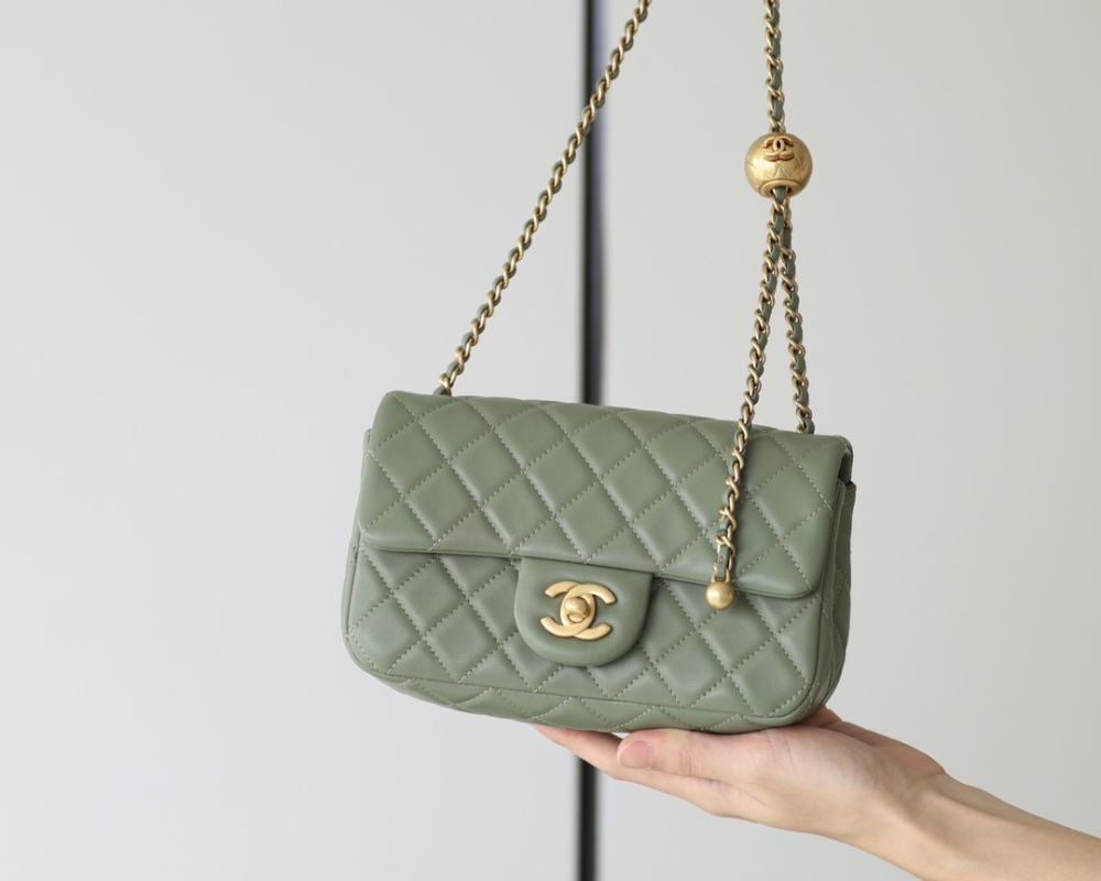 Chanel  23C cf mini Classic flap bag 1787 Mirror Boutique