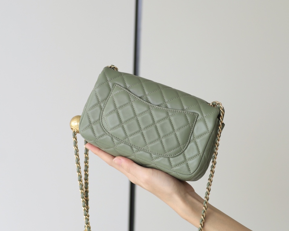 Chanel  23C cf mini Classic flap bag 1787 Mirror Boutique