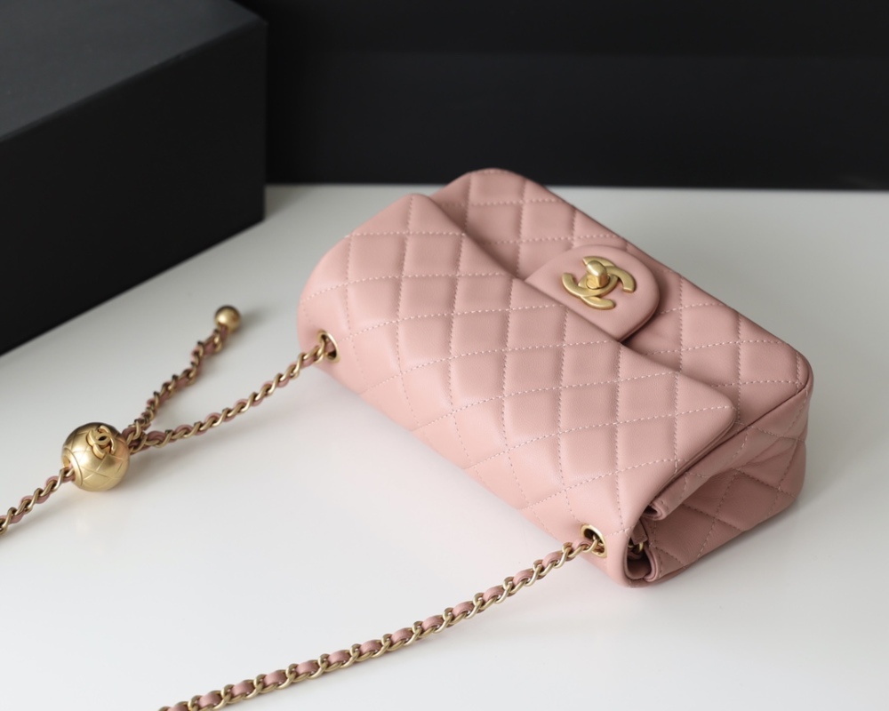 Chanel  23C cf mini Classic flap bag 1787 Mirror Boutique