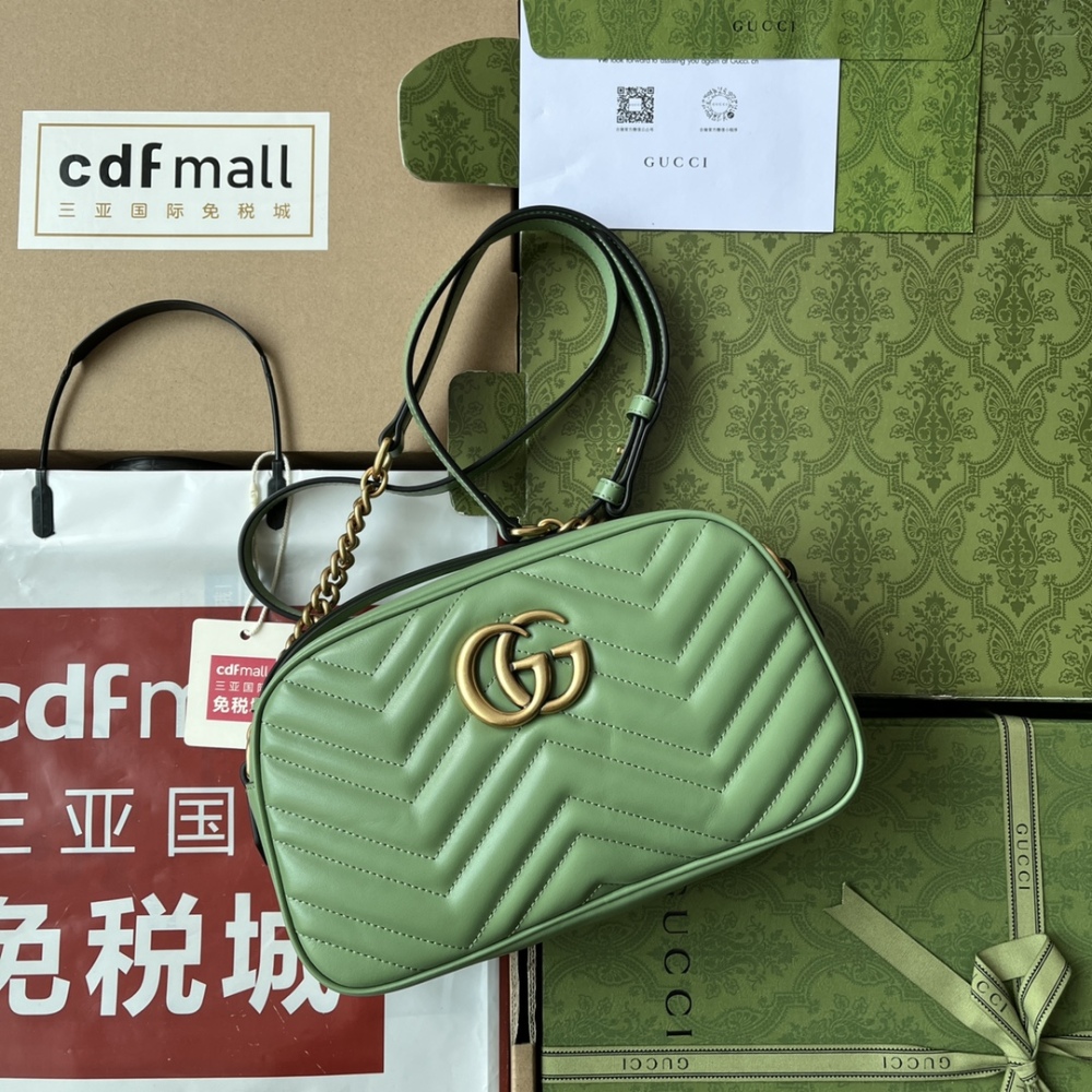 Gucci  GG 2023SS camera bag Marmont 447632 Mirror Boutique