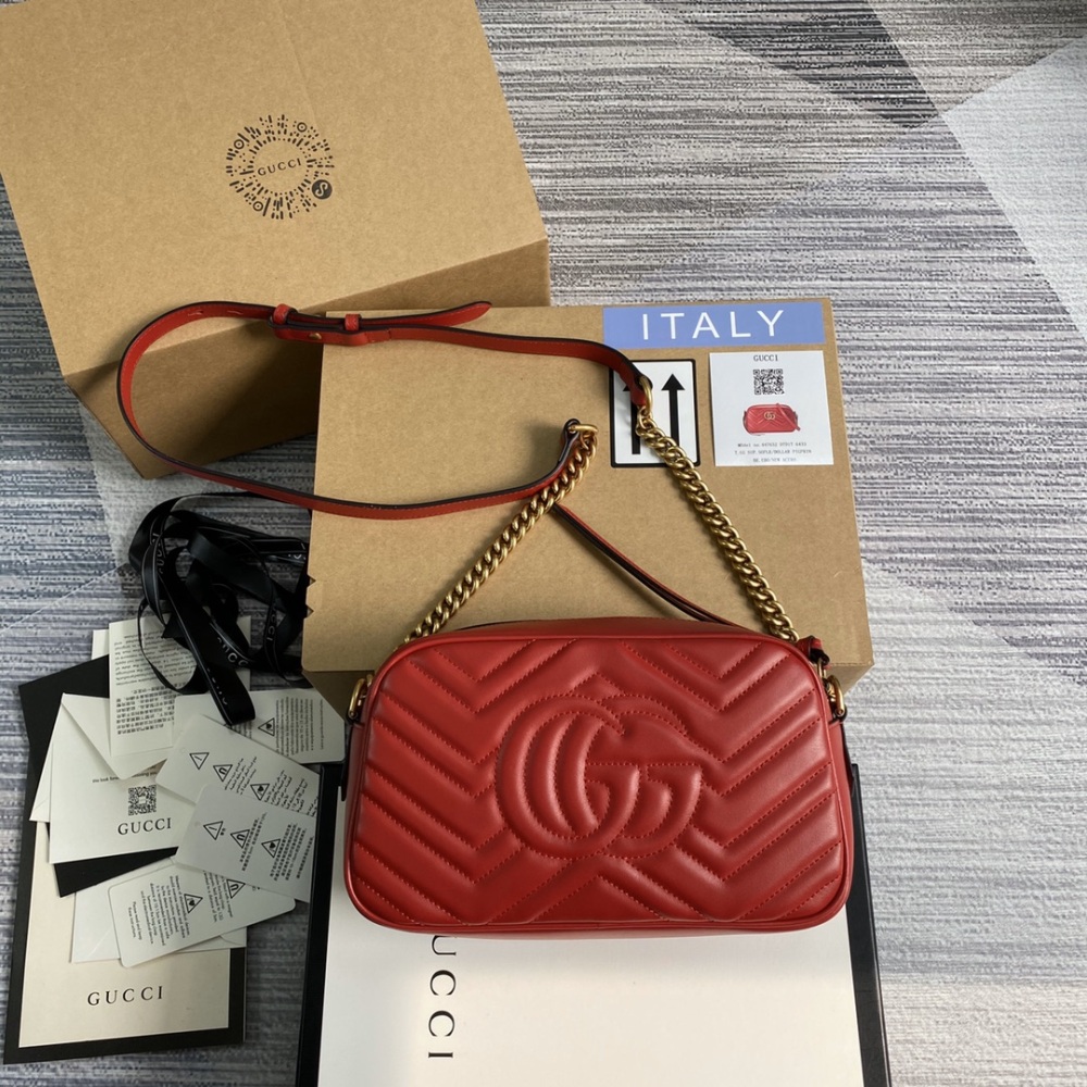 Gucci  GG  camera bag Marmont 447632 Mirror Boutique