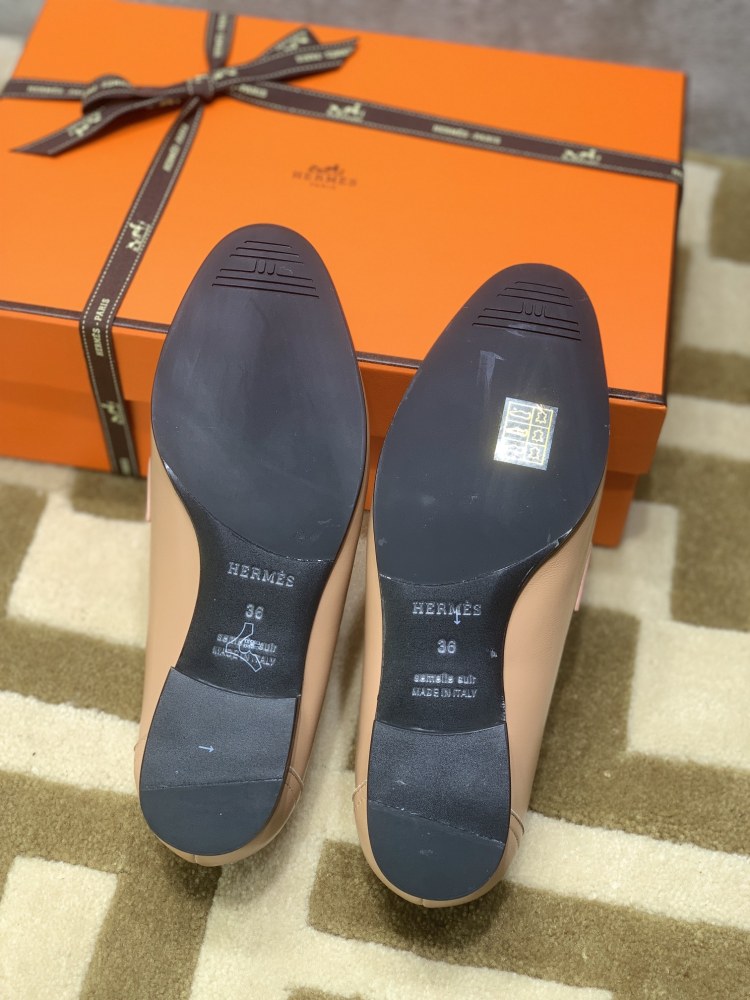 Hermes dauphine sandals shoes
