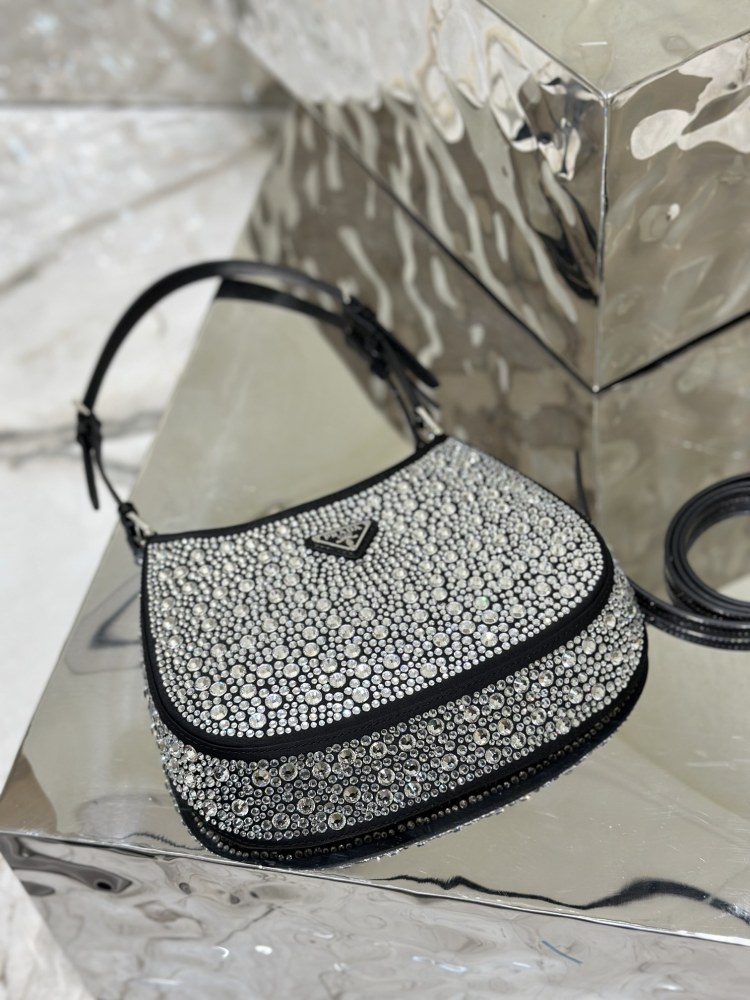 Prada Cleo Underarm Bag 1BC169 Mirror Boutique