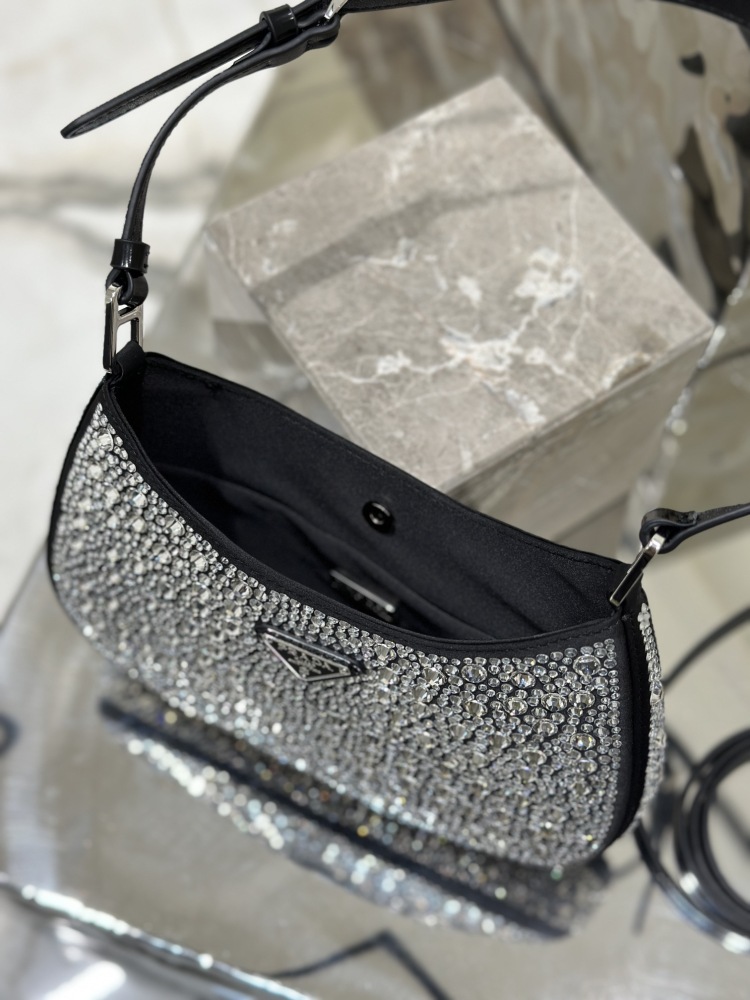 Prada Cleo Underarm Bag 1BC169 Mirror Boutique