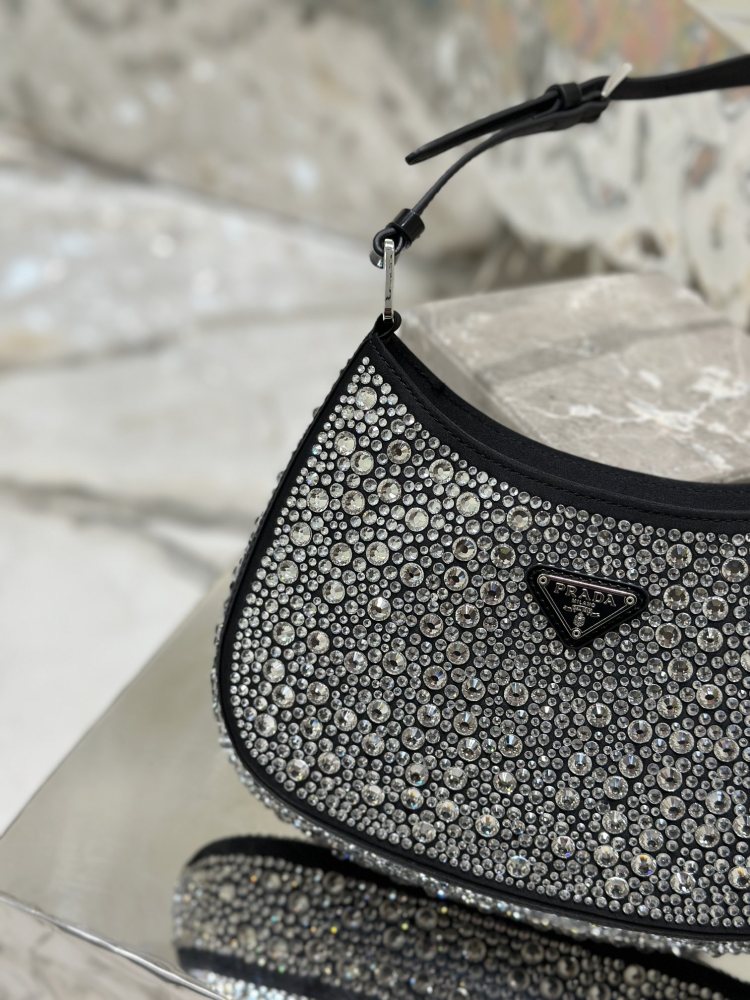 Prada Cleo Underarm Bag 1BC169 Mirror Boutique