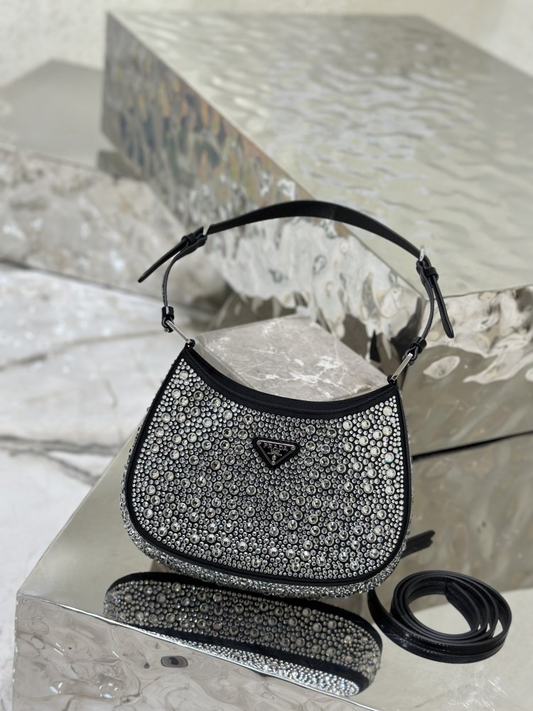 Prada Cleo Underarm Bag  1BC499 Mirror Boutique