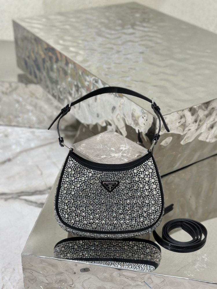 Prada Cleo Underarm Bag 1BC169 Mirror Boutique