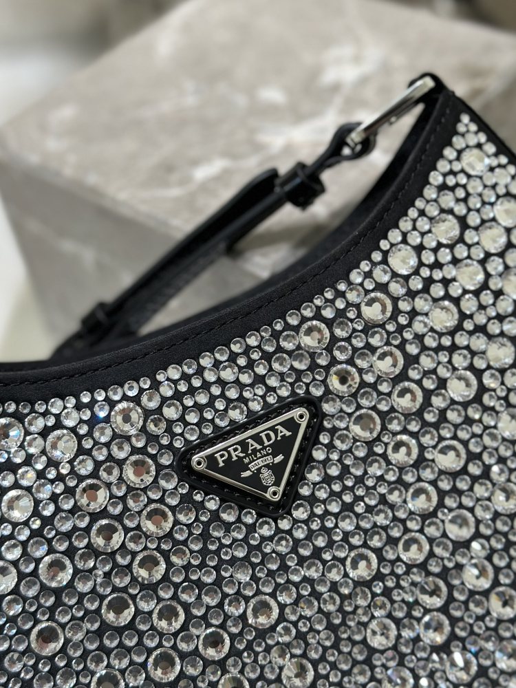 Prada Cleo Underarm Bag 1BC169 Mirror Boutique