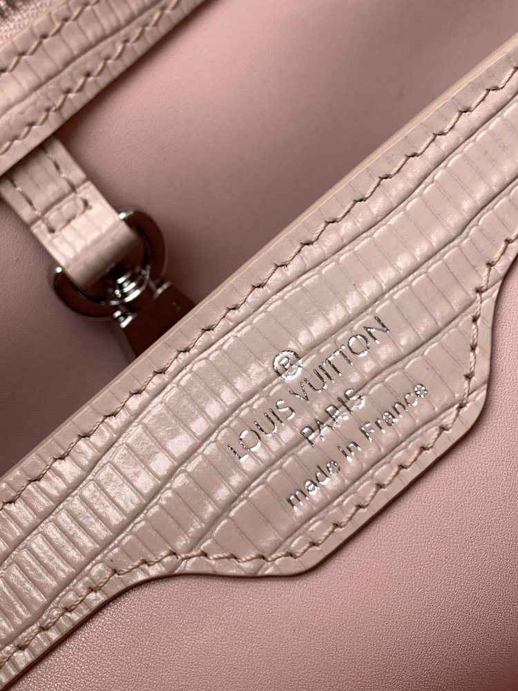 Louis Vuitton Capucines lizard skin PM M98177 mirror boutique
