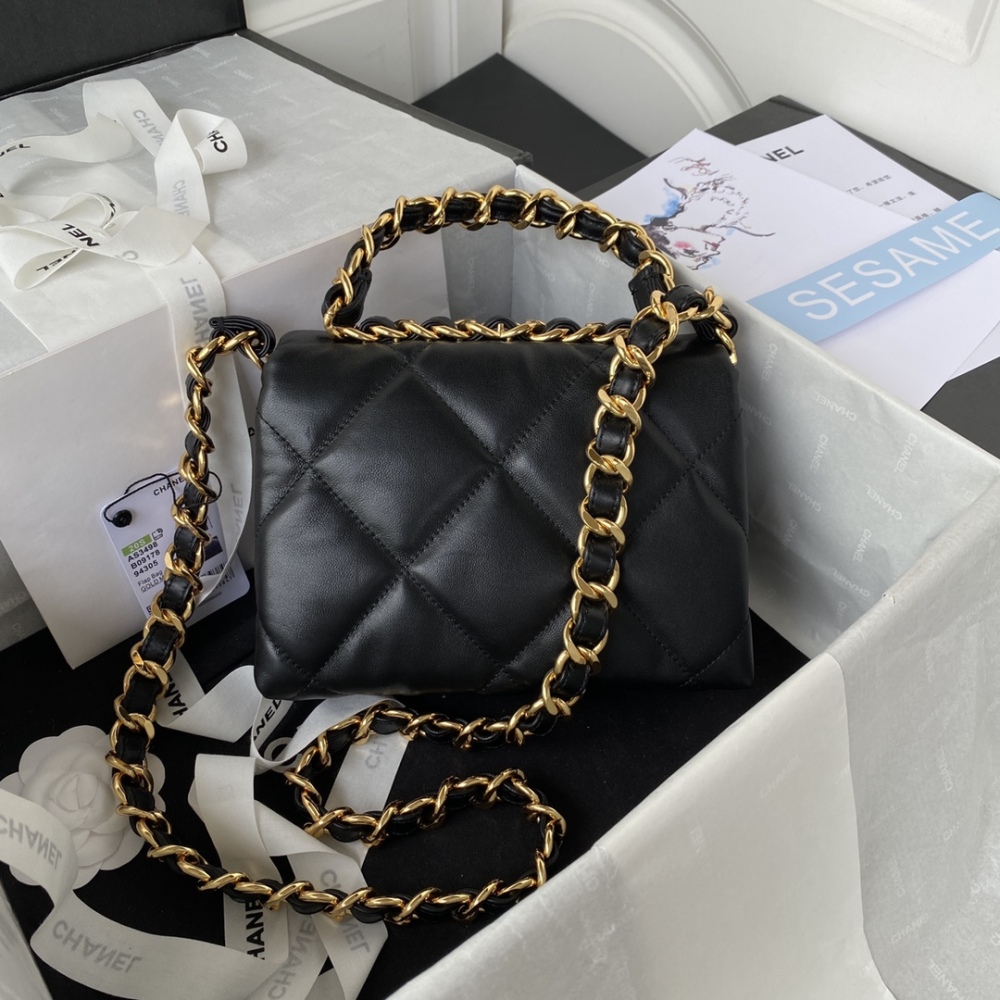 Chanel 22bs PILLOE BAG flap MM AS3498 Mirror Boutique