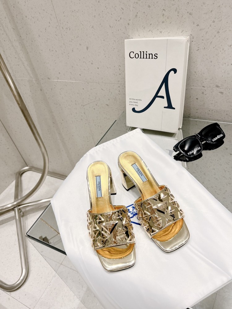 Prada slippers 7CM 2023SS