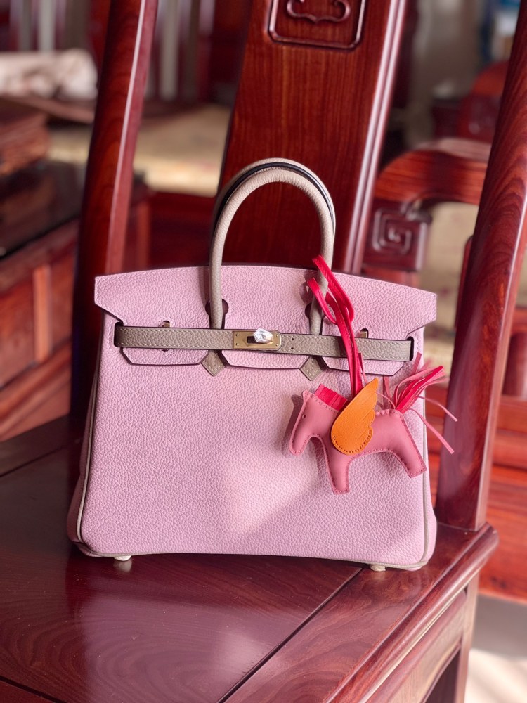 Hermes Birkin 25  Togo Mirror Boutique(half)