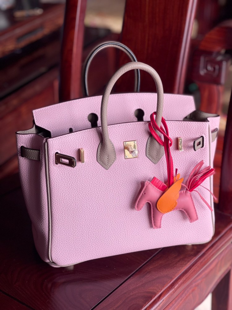 Hermes Birkin 25  Togo Mirror Boutique(half)