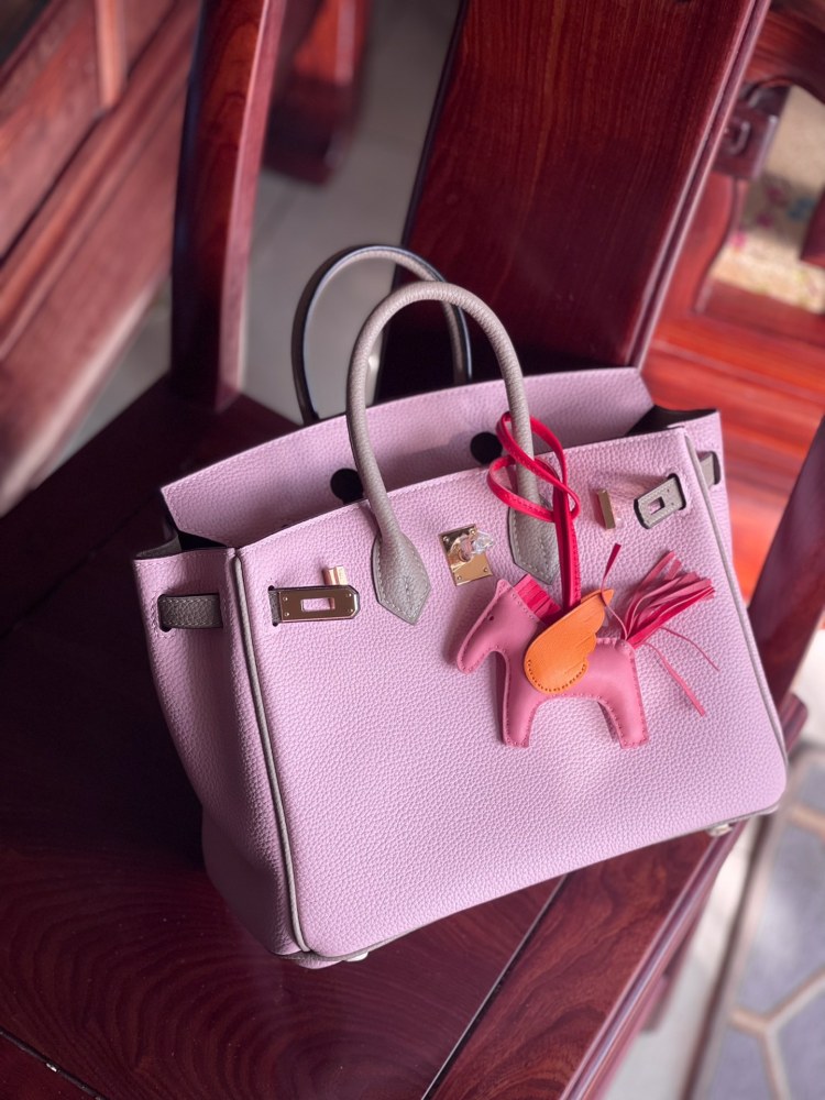 Hermes Birkin 25  Togo Mirror Boutique(half)