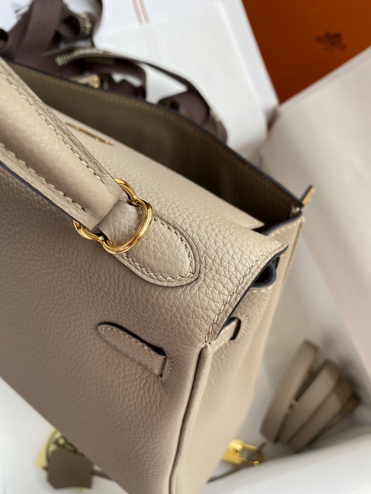Hermes Kelly 25 Togo Mirror Boutique(half)
