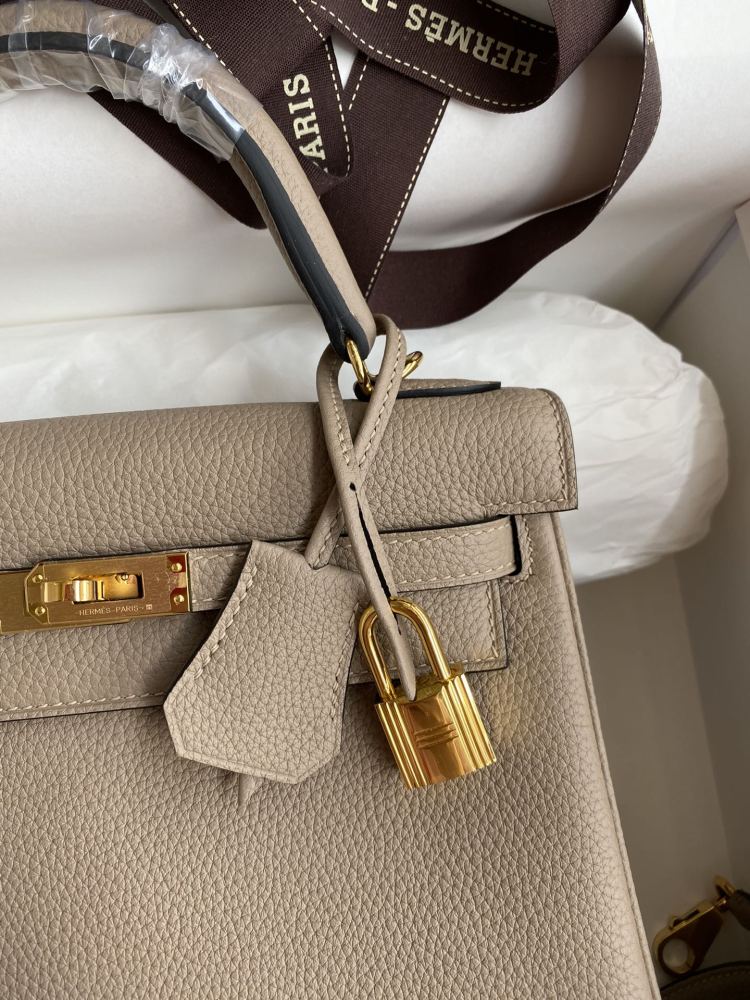 Hermes Kelly 25 Togo Mirror Boutique(half)