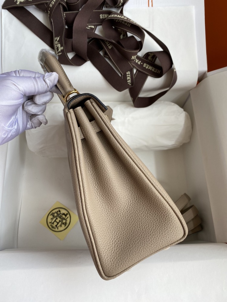 Hermes Kelly 25 Togo Mirror Boutique(half)