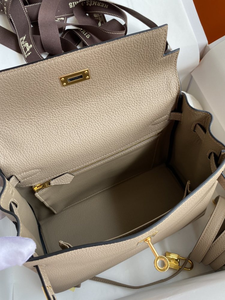 Hermes Kelly 25 Togo Mirror Boutique(half)