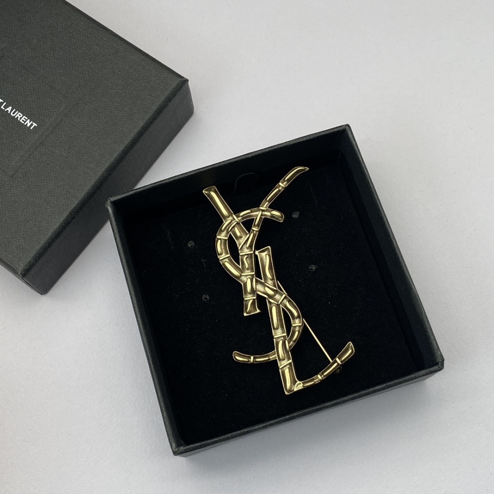 YSL brooch