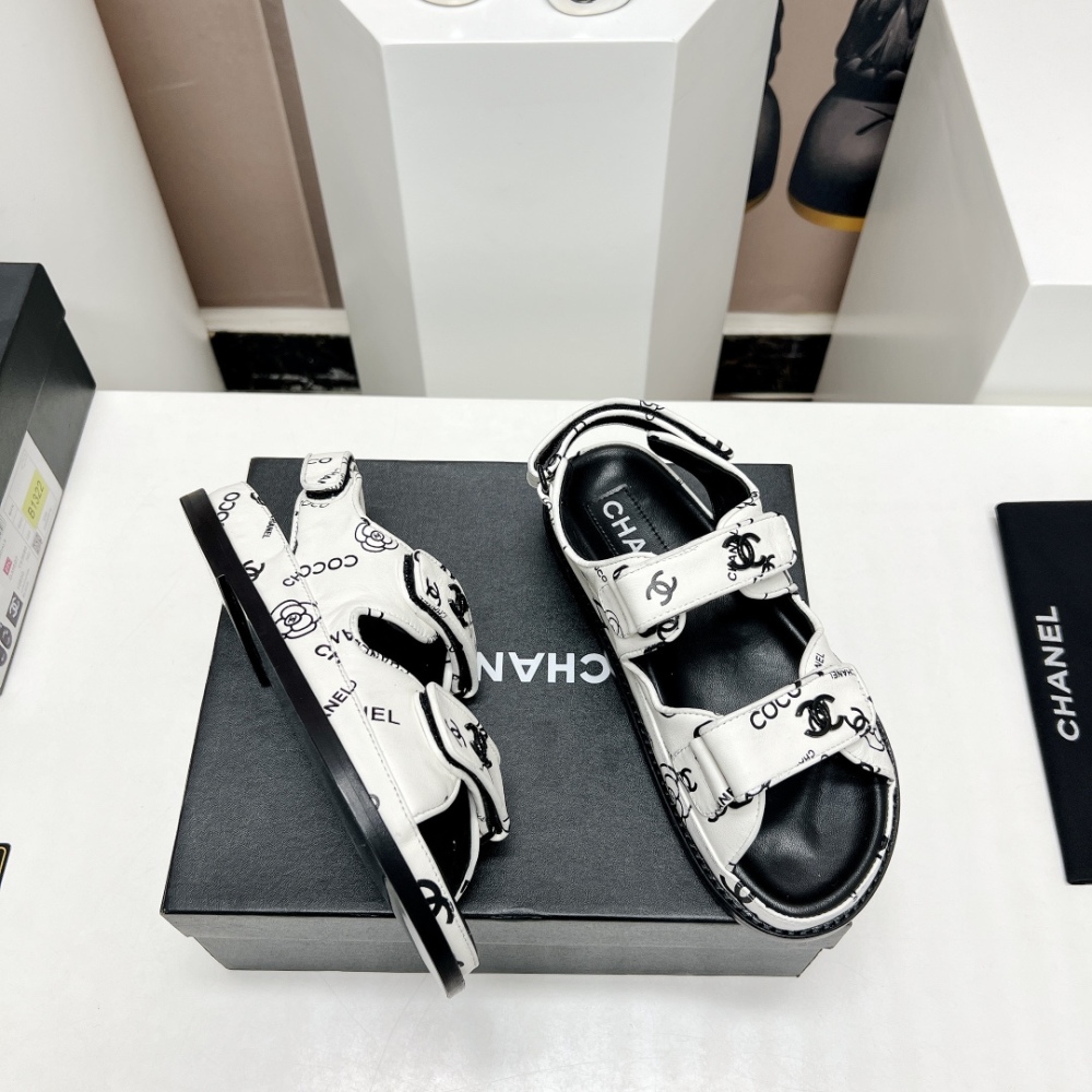 Chanel beach sandals