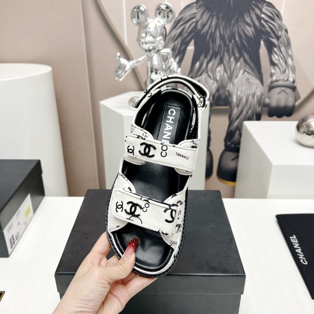 Chanel beach sandals