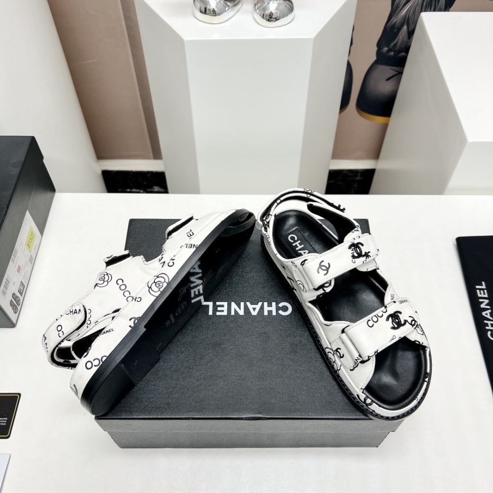 Chanel beach sandals