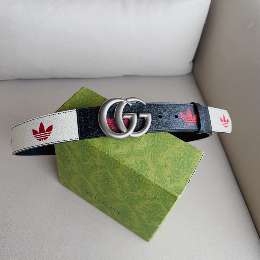 Gucci men's and women's  belts 3.8cm