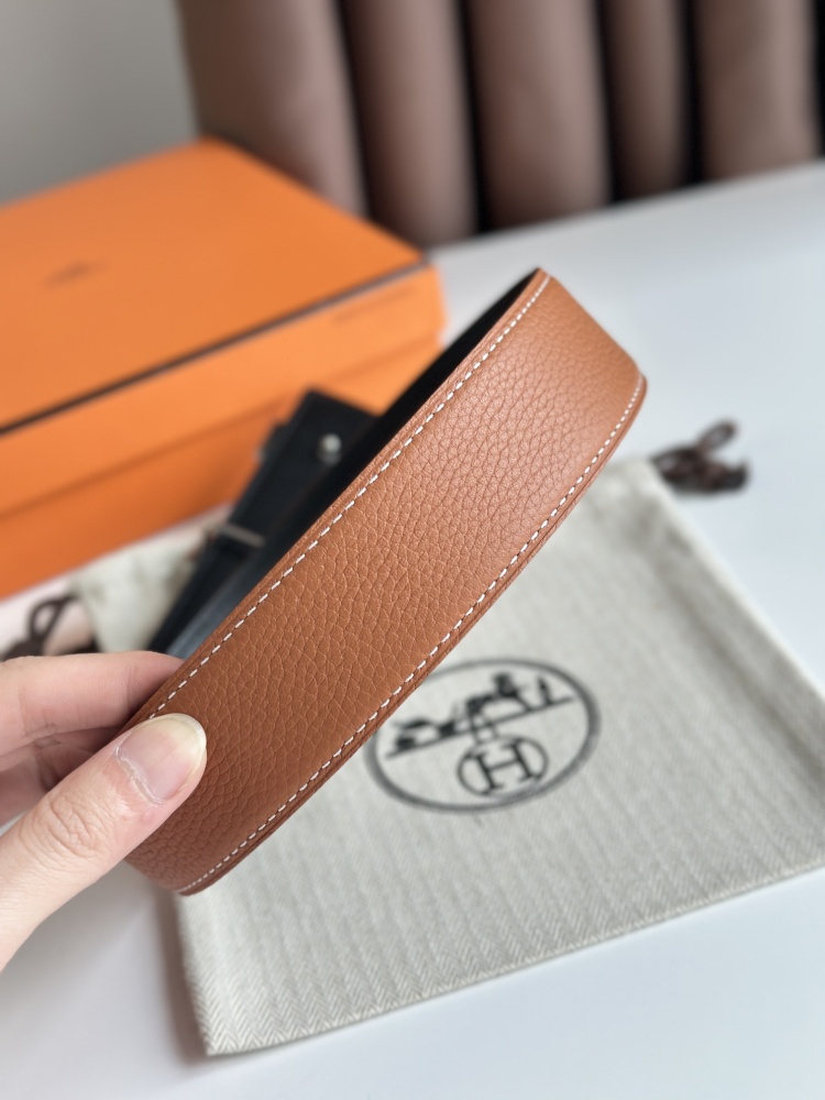 HERMES reversible belt 3.8cm