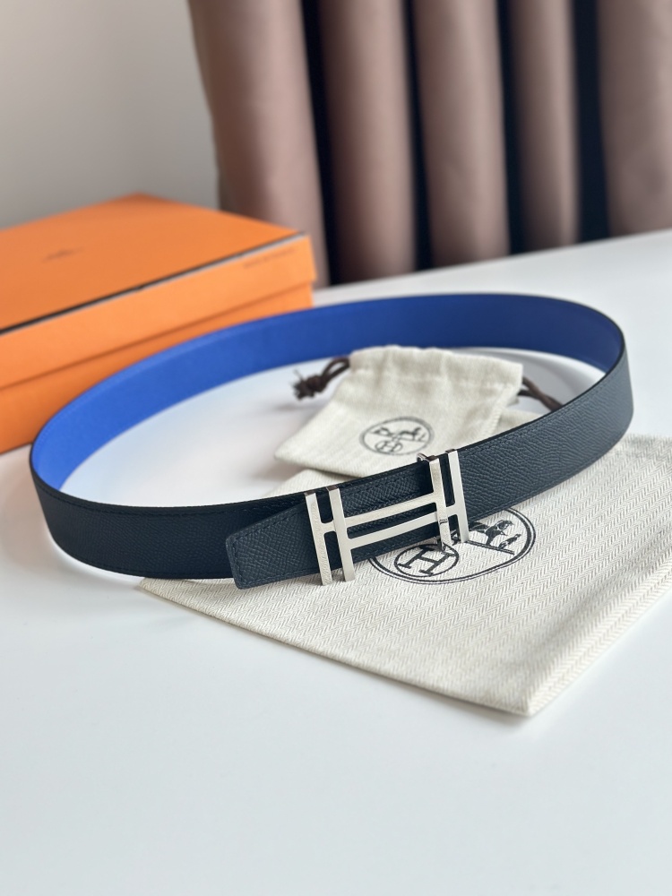 HERMES reversible belt 3.2cm