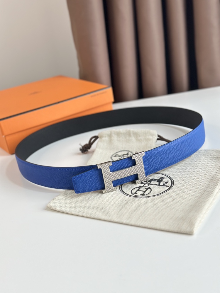 HERMES reversible belt 3.2cm