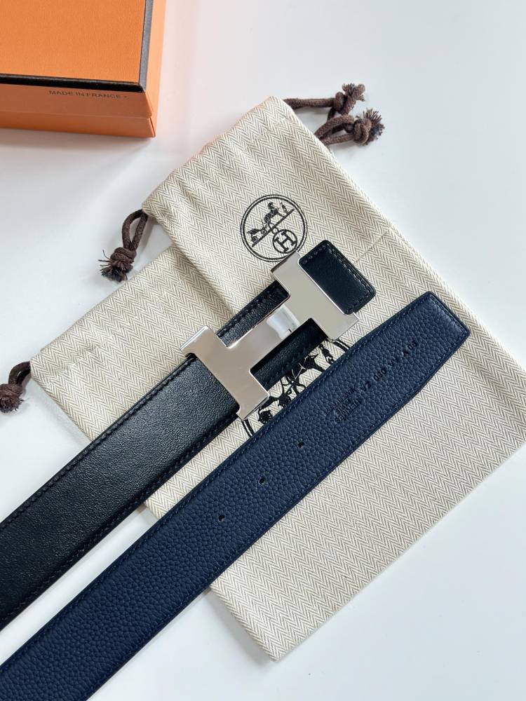 HERMES reversible belt 3.8cm