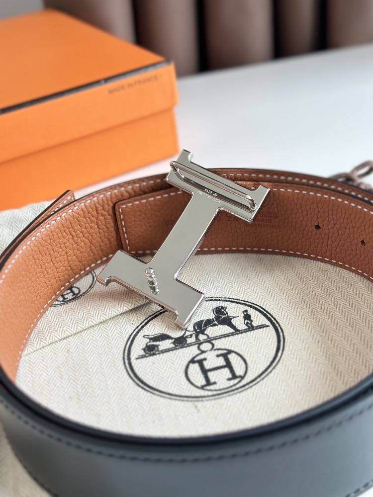 HERMES reversible belt 3.8cm