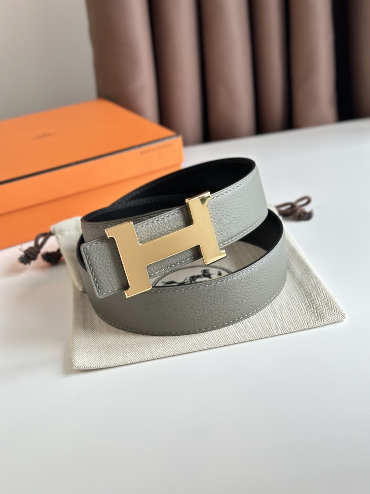 HERMES reversible belt 3.8cm