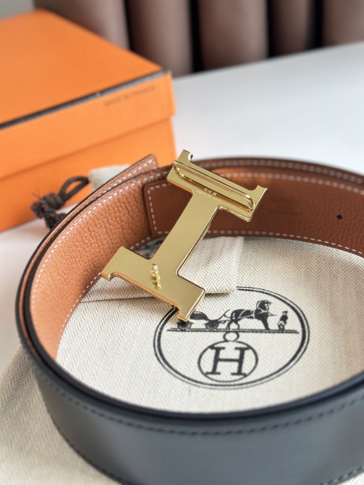 HERMES reversible belt 3.8cm