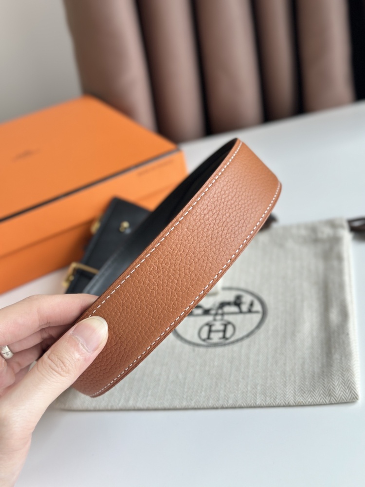 HERMES reversible belt 3.8cm