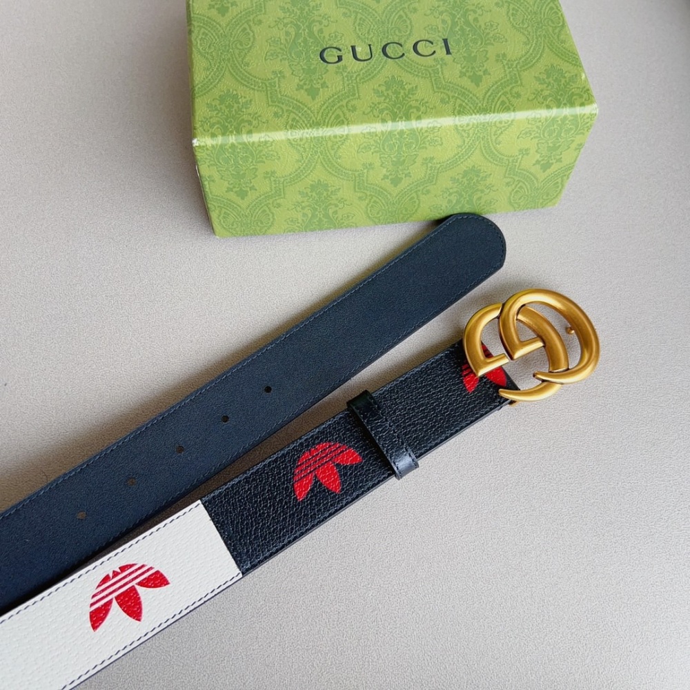 Gucci men's and women's  belts 3.8cm